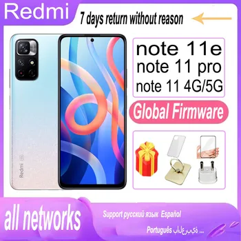 xiaomi redmi note 11 4G note 11 5G note 11e 5G note 11 pro globalna verzija MIUI13 Smartphone MediaTek Dimensity 700 5000 mah 0