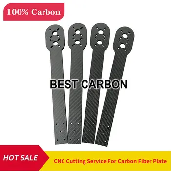 Posluga u rezanje CNC od karbonskih vlakana, list od karbonskih vlakana, laminat, središnja ploča, ploča CFK, tvrd ploča 3