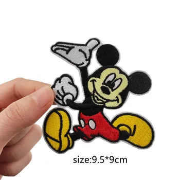 Kawai Mickey Mouse Mickey Minnie Tkanina Tijesto Dvorac Ukrašavanja Odjeće Glačalo na Нашивках Vez Нашивки za Odjeću 2