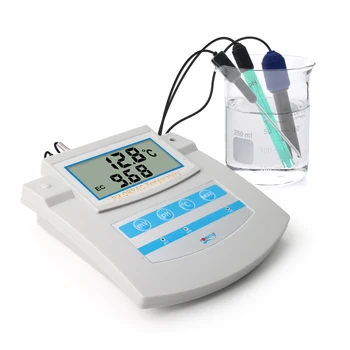 Yieryi 6 U 1 Monitor Kvalitete Vode PH ORP TDS EC CF Mjerač Temperature Stolni Tester za Bazen, Akvarij, Laboratorij