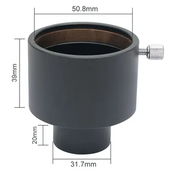 Adapter za okulara od 2 cm do 1,25 inča Adapter za okulara od 1,25 cm do 2 cm Metalni Adapter Pribor za Астрономического teleskop 3
