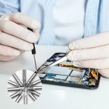 12 kom./compl. Mini Višenamjenski Magnetski Preciznost Set Odvijača za Appleov iPhone 12 ect Smartphone Tableta Skup Alata za Popravak 3