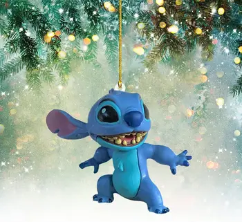 Disney Božić Privjesak Privjesak Nakit Lilo i Stitch Smještaj Ukras Za Zurke Navidad Božićno Lutka Božićne Božićnih Ukrasa 2
