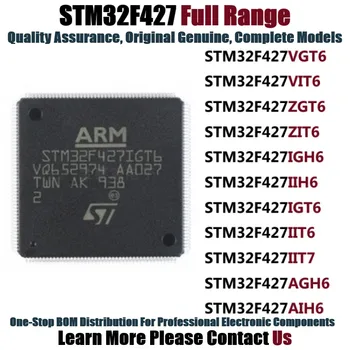 1 kom./lot-5 kom./lot Originalni Pravi STM32F427VGT6 STM32F427 VGT6 Upućivanje LQFP-100 180 Mhz, 1 MB Mikrokontrolera MCU 5