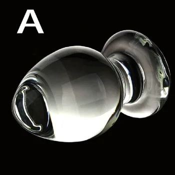 Promjer 60 mm, Velika Staklena Analni Čep Lumenom Anusa Mid G-Točke Stimulans Anal Balls Analni Čep je seksi Igračke Za Žene i Muškarce Odrasle 5