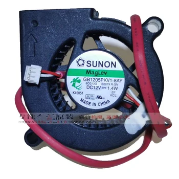 Za Sunon 5020 GB1205PKV3-8AY 12 1,1 W GB1205PKV3-8AY 12 1,4 W dc Blower Centrifugalni ventilator za hlađenje projektora 50x50x20 mm