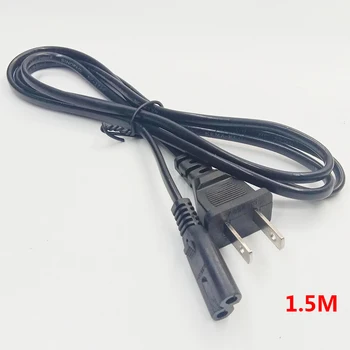 SAD-SAD-prema IEC 320 C7 Slika 8 Produžni kabel, Kabel za napajanje izmjenične struje Vodeći Američki TV Pisači Kamere PS3 PS4 Prijenosno Računalo 1,5 M