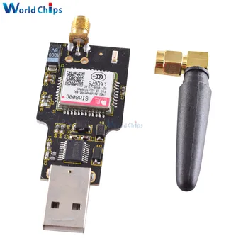 USB GSM Modul s Bluetooth Quadband GSM GPRS SIM800 SIM800C Modul Ugrađen CH340T Serijski Čip Primopredajnik s Antenom 2