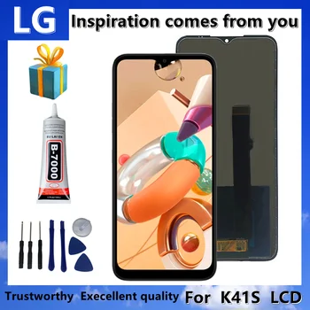 Za LG K41S LCD Zaslon Osjetljiv na dodir Ekran Tableta Skupštine LCD Zaslon Za LG k41S LMK410EMW LM-K410EMW LM-K410 Zamjena 0