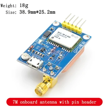 GPS modul micro USB NEO-6M NEO-7M NEO-8M satelitsko pozicioniranje 51 single-chip za Arduino STM32 potprograma 2