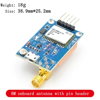 GPS modul micro USB NEO-6M NEO-7M NEO-8M satelitsko pozicioniranje 51 single-chip za Arduino STM32 potprograma 3