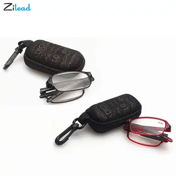 Zilead TR90 Ultra Naočale Za Čitanje, Sklopivi Prijenosne Optičke Naočale Za Dalekovidnost Za Ženske, Muške Naočale s Torbicom + 1 do + 4