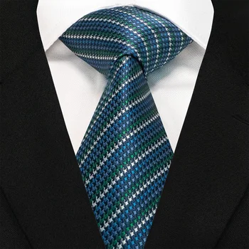 EASTEPIC Pokloni za rođendan u obliku kravate u kavez za Muškarce u otmenom odjeći Plave kravate u kavez Gospodo Pribor za poslovne Kostime 4