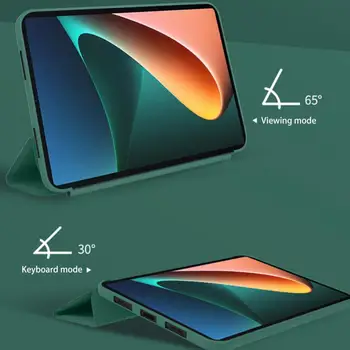 Silikonska Torbica Za Xiaomi Mi Pad 5 Pro Global Tablet Android Funda Za Mi Pad 5 Pro 2021 11 Cm Smart Cover Pribor 4