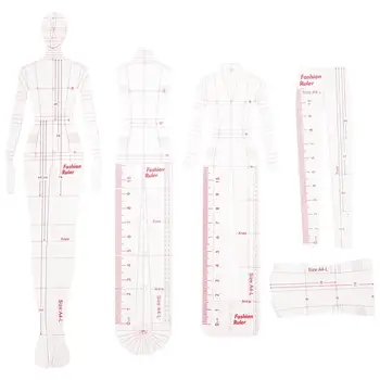 1 Komplet Odjeće Predložak Za Crtanje Linija Model Moda Za Šivanje Kolaž Linija Slika Predložak Za Crtanje, Dizajn Odjeće 2