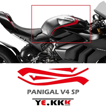 Za Ducati Panigale V4 V4R V4S V4SP običaj Spremnik za Gorivo Naljepnica Naljepnica Crvena Standardna Veličina Pojedinačne Boje