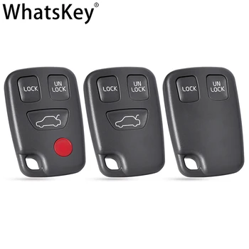 WhatsKey 2 3 Zamjena Tipke Daljinskog Ključa Automobila U obliku Školjke Privjesak Torbica U Obliku Školjke Za Volvo S40 S60 S70 S80, V40 V70 C70 XC90 XC70