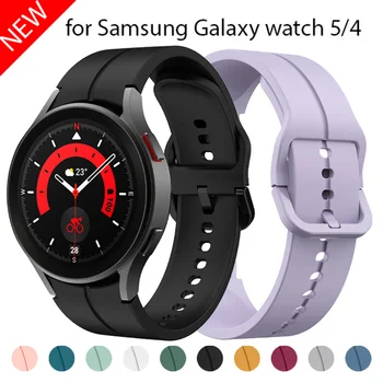 Remen Za Samsung Galaxy Watch 5 pro 45 mm/5/4/3 44 mm 40 mm 46 mm 42 mm Silikon Sportski Narukvica smartwatch Watch4 klasični remen