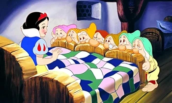 Disney Snjeguljica i Sedam Patuljaka Plakat Grafike Platnu Slike Zid Knjige O Umjetnosti Uzorak Za Djecu Dekor U Dnevni boravak Uređenje Doma 3