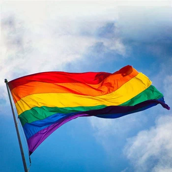 Zastava LGBT Duginih Zastava Gay-Parada Lezbijki Bannere, Zastave Ponosa LGBT Poliester Šarene Rainbow Zastava za Ukras 1