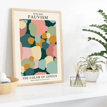 Sažetak Matisse Cvjetni Boho Platnu Slike Galerija Sredine stoljeća Modernog Wall Art Poster Ispisuje Dnevni boravak Unutarnjih poslova Kućnog tekstila 3