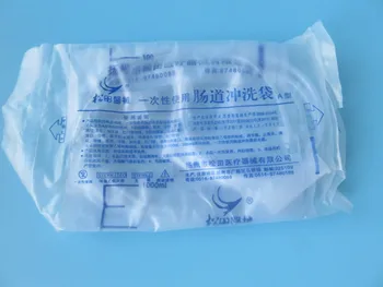 40шт Jednokratna torba za klistir vrećice za pranje crijeva osnovna enema plastičnu vrećicu za pranje, ispiranje crijeva 4