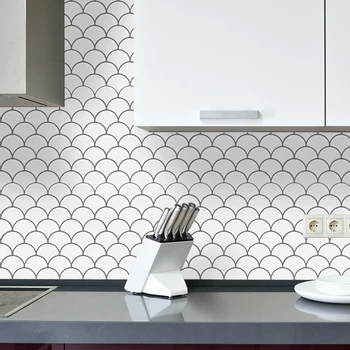 Novi Stil Premium 3D Naljepnice Za Zid Piling i Vinil Naljepnica Zidne Pločice Kuhinjski Zaštitna Ploča za Uređenje Doma 5