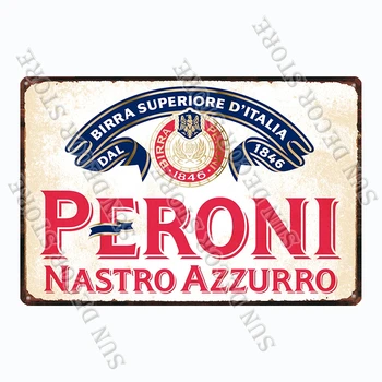 Njemački Belgijskog Piva PERONI WATERLOO Retro Vintage Metalne Limene Znakovi Plakat za Sobe Bar Pub Klub Osoba Špilja Zidni Ukras A-217 4