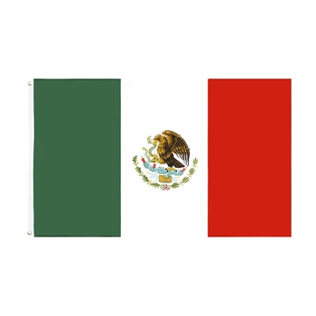 60X90 90x150 cm Meksiko Narod Kućni Ukras Vanjski Poliester Zastava Meksika 0