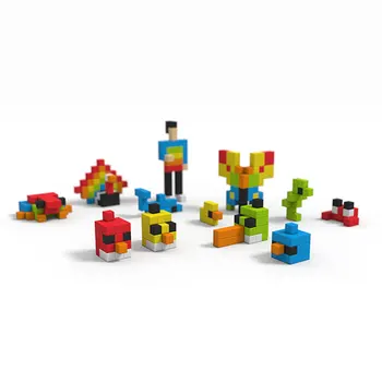 Novi Magnetski Dizajn Šarene Kocke Dječji DIY Model Obrazovne Inteligentni Matematičke Gradivni Blokovi Dječje Igračke, Pokloni Za Rođendan 4