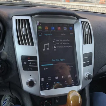 Android 10 Vertikalni prikaz Za Lexus RX RX300 RX330 RX350 RX400 Tesla Auto Media Player, GPS Navigacija Radio 4G Stereo Video 0