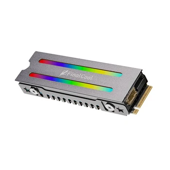 FinalCool IceSoul RGB Aluminijska legura M. 2 SSD Hlađenja Radijator M2 NVMe 2280 Ssd hard disk Aura Sync ARGB Hladnjak topline 1