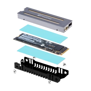 FinalCool IceSoul RGB Aluminijska legura M. 2 SSD Hlađenja Radijator M2 NVMe 2280 Ssd hard disk Aura Sync ARGB Hladnjak topline 3