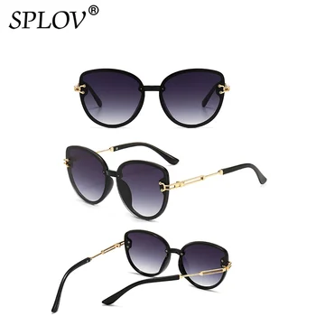 Moda cat eye sunčane naočale Žene muškarci brand dizajner nijanse na otvorenom dame gradijent je sunčane naočale metalnih okvira crna plava crvena sunčane naočale UV400 1