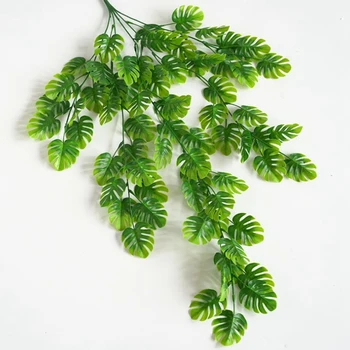 76 cm Umjetni Zelene Biljke Umjetna Ivy Zidni Viseće Biljke vinove Loze Lažna Zelje su opuštene Listove Kornjače Ukras Vijenac 5