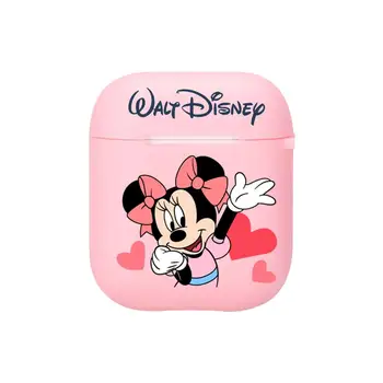 Disney Mickey i Minnie Mouse Prijatelji Silikon Bluetooth Bežične Torbica za Slušalice AirPods Zaštitna Torbica Pribor za Kožu Pods 1
