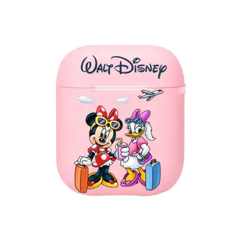 Disney Mickey i Minnie Mouse Prijatelji Silikon Bluetooth Bežične Torbica za Slušalice AirPods Zaštitna Torbica Pribor za Kožu Pods 2