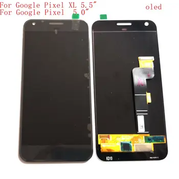 Amoled Za Google Pixel 1 2 2xl 3 3a 3a xl 4 4xl 5 5a 6 6 pro LCD zaslon osjetljiv na dodir digitalizator staklo full pixel XL 5,5 