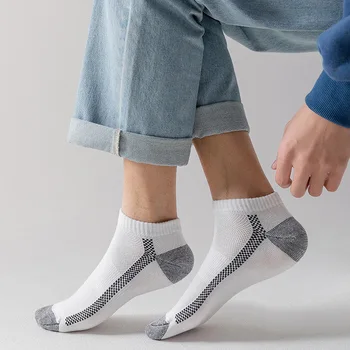 Dezodorans čarape izlete čarape proljeće fine usta apsorpciju znoja быстросохнущие sportske čarape za odmor gospodo s ekranom u boji pamuk 3