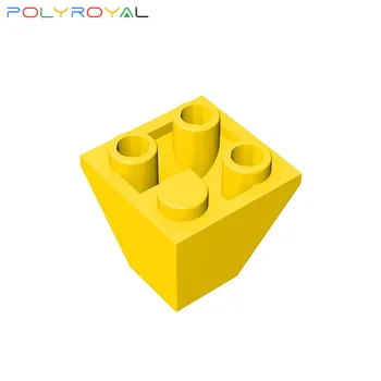 Gradivni Blokovi Technicalalal DIY Plastične Ploče 2x2 Kutna žlijeb nagib 10 KOM se Razvija igračka za djecu rođendanski poklon 3676 0