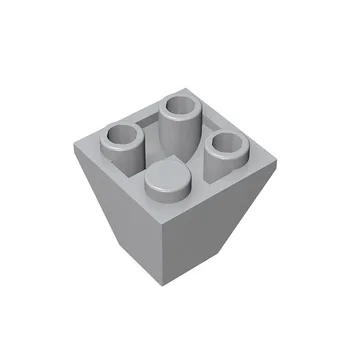 Gradivni Blokovi Technicalalal DIY Plastične Ploče 2x2 Kutna žlijeb nagib 10 KOM se Razvija igračka za djecu rođendanski poklon 3676 1