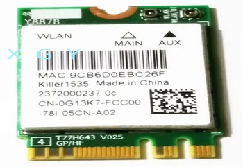 ZA Dell Alienware 15 17 R3 Razer Killer 1535 Igraonica za Wireless karticu za WiFi, Bluetooth 0G13K7 G13K7 CN-0G13K7 100% test u REDU