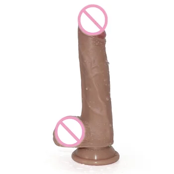 8 Inča Osjećaj na koži Realističan Penis Super Veliki Veliki Dildo je Gubitnik Silikonski dildo Penis G Spot Potiče Seks-Igračku za Žene 2