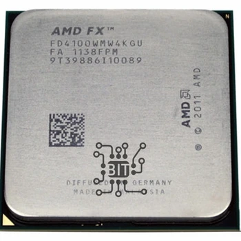 AMD FX-Series FX4100 FX-4100 FX 4100 3,6 Ghz Quad core четырехпоточный procesor FD4100WMW4KGU Socket AM3 + 0