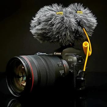 Deity V-Mic D4 Duo Duable Head Кардиоидный Shotgun Mikrofon TRS 3,5 MM Rycote Utjecaj Mikrofon za DSLR Video Intervju 3