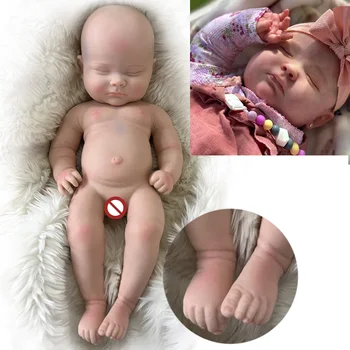 18 Inča Bebe Reborn Joseph Pune Ograde Silikonska Obojena Realistična Lutka Реборн Za Božićni Dar Boneca Reborn De Corpo Silicone