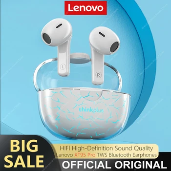 Originalni Lenovo XT95 Pro Bluetooth Slušalice HIFI Zvuk Sportska Torbica Za Punjenje Bežične Slušalice S Mikrofonom Gaming Slušalice
