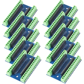 Naknada za proširenje Nano Terminal Adapter Shield Kompatibilan sa modulom za Arduino Nano V3.0 AVR ATMEGA328P-AU