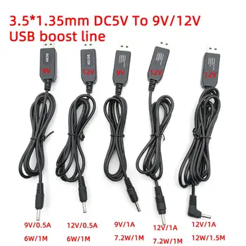 DC 5 do 9 v/12 v, USB, 3,5*1,35 mm 4,0*1,7 Punjenje Pojačalo snage step-up kabel Adapter je Pretvarač Igračka Mobilni napajanje step-up žica