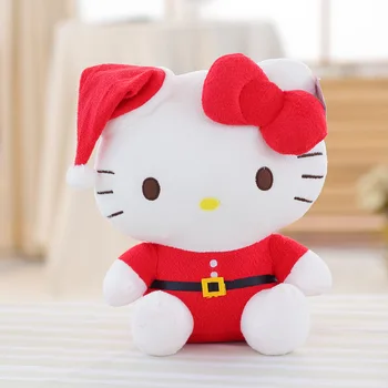 Sanrios Kawaii My Melody Hello Kittys Cinnamoroll Slatka Crtani Anime Od Samta Lutka Božićni Los Pliš Igračke Dječji Dar